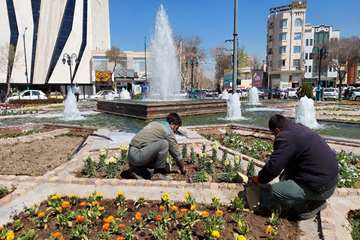 در آستانه  نوروز  
شهر  گلباران شد 
 کاشت  یکصد هزار  عدد گل شب بو و فصلی  در 
#خمینی‌شهر 